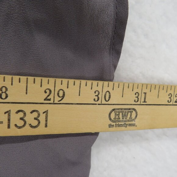 Torrid Shirt Womens Size 4X Gray Kaftan Sleeveless Blouse V Neck Button Front - Picture 7 of 8